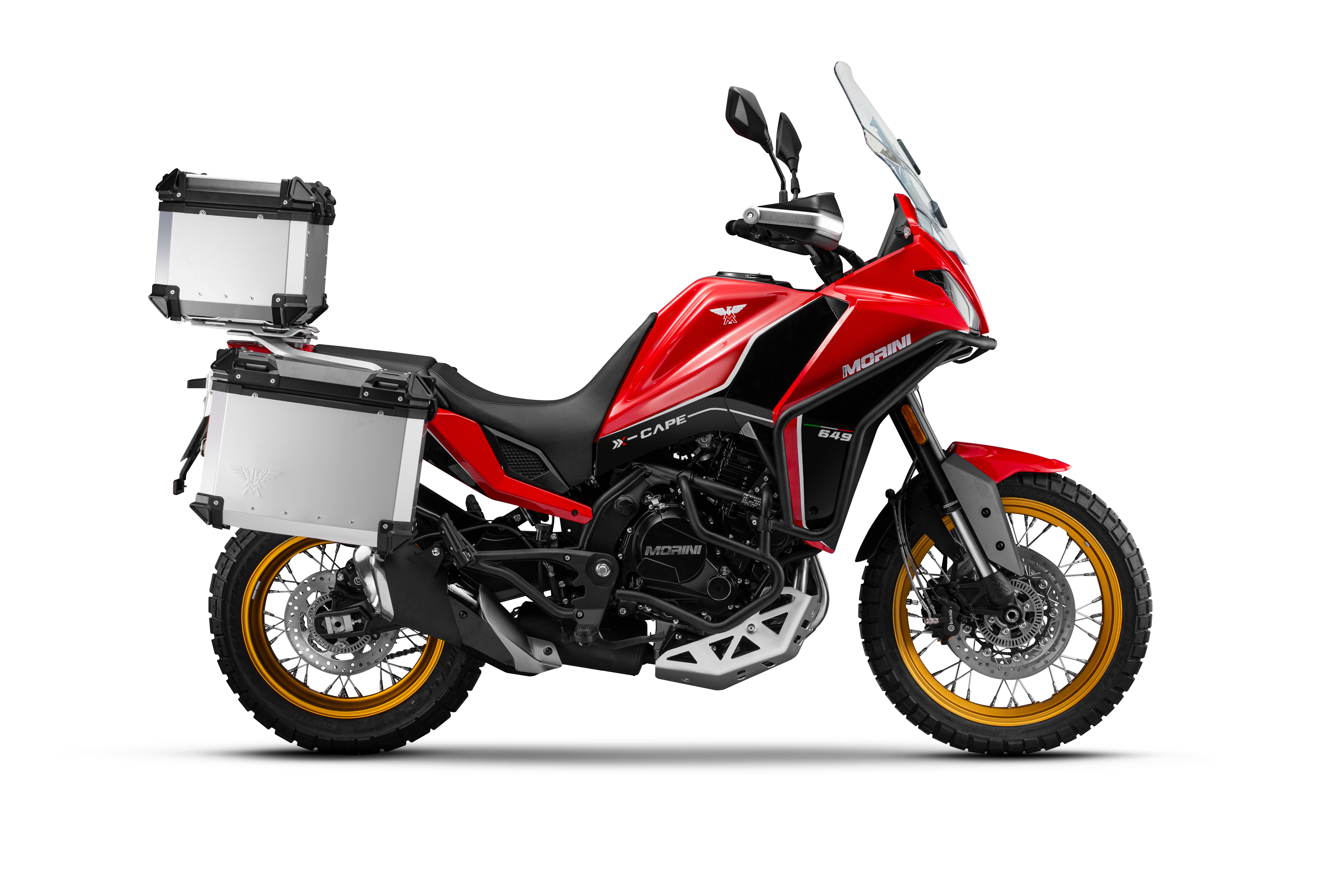 Moto Morini X-CAPE SE Italian-Style Motorcycle with 649cc Liquid Cooled Engine and 7” Color TFT Display