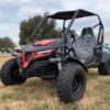 TrailMaster Cheetah 200EX Off-Road UTV/Go-Kart, Windshield, Light Bar, Spare Tire, Upgraded Center Pivot Rear End, Fuel Injected