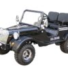 New Vitacci GR-5 125cc Classic Jeep, 3-Speed, Chrome Rims & Reverse Gear with Spare Tire
