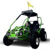 Trailmaster 200 XRX Go-Kart, 169cc 8.2HP Engine, Alloy Wheels, LED Light Bar, Digital Speedometer, Adjustable Seats, Ideal for Teens & Adults